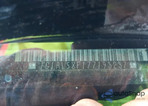 2007 Chevrolet Cobalt Lt from USA, damaged, VIN 1G1AL58F177193237